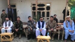 حمدالله محب با قربانیان راکت‌پراگنی‌های اخیر پاکستان در ولایت کنر همدردی کرد