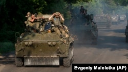 Украин аскерлери. Архивдик сүрөт. 