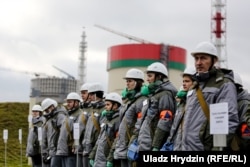 Вучэньні на Беларускай АЭС, архіўнае фота