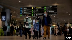 Московский аэропорт Домодедово. 7 марта 2022 года