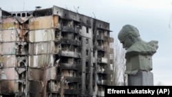 Borodyanka was liberated from Russian troops on April 2.