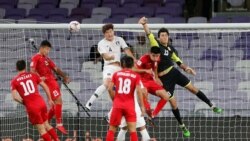 Командалар Бириккен Араб Эмирлигинин Аль-Айн шаарындагы стадиондо беттешүүдө. 11-январь, 2019-жыл