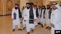 Делегация Талибана. Доха, Катар, 12 октября 2021 