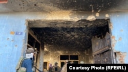 آرشیف - عملیات طالبان بالای یک خانه که ادعا کرده اند که افراد شاخه ولایت خراسان گروه دولت اسلامی داعش در آن جابجا شده بودند