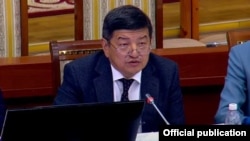 Акылбек Жапаров. Бишкек. 6-октябрь, 2021-жыл.