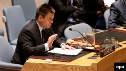 Павло Клімкін виступає на засіданні Ради безпеки ООН, фото архівне