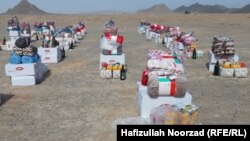 آرشیف - توزیع کمک ها برای نیازمندان در ولایت فراه