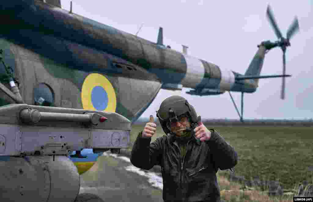 The United States and its NATO allies have donated helicopters as part of their aid program for Ukraine.