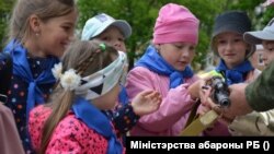 Открытие спортивно-патриотического лагеря на базе 38-й Брестской отдельной гвардейской десантно-штурмовой бригады.