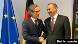 ՀՀ ԱԽ քարտուղար Արմեն Գրիգորյանի և ԳԴՀ կանցլերի խորհրդական Յենս Պլյոտների հանդիպումը, Բեռլին, 29-ը նոյեմբերի, 2022թ.