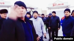 Фергана облусунда митингге чыккандар. 6-декабрь, 2022-жыл.