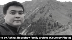 Асхат Бегешов погиб во время Январских событий в Таразе. Когда он возвращался с работы, по его машине открыли огонь. Фото из семейного архива Бегешовых  