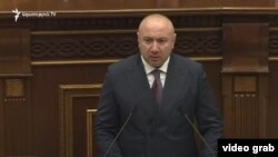 Անդրանիկ Թևանյանը ներկայացնում է նախագիծը, 2-ը դեկտեմբերի, 2022թ.