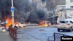 Через російську атаку сталася пожежа, а також залишилися нерозірвані боєприпаси. Люди не постраждали. Фото архівне