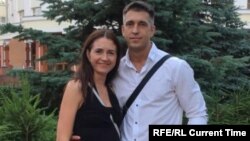 Михаил Жилин с женой