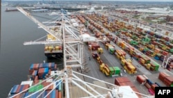 Порт Балтимор, США, 10 апреля 2025 года