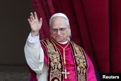 Новообраний папа Римський Лев XIV. Ватикан, 8 травня 2025 року