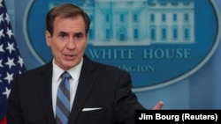 Джон Кірбі також підтвердив інформацію про те, що іранський персонал перебуває на окупованих районах України, щоб допомогти російським силам у використанні бойових безпілотників