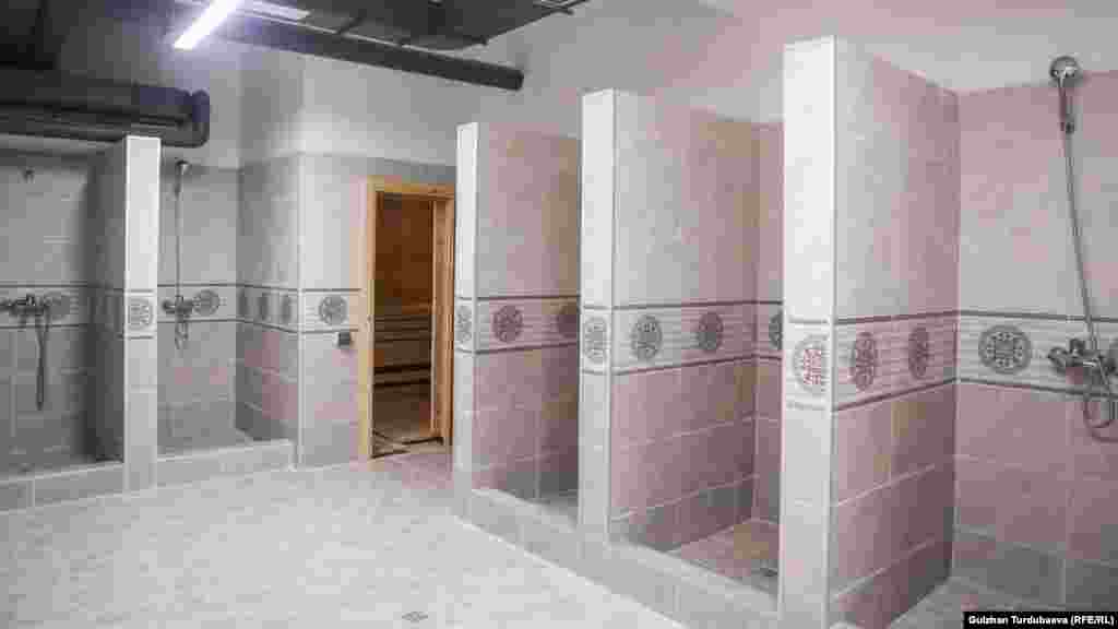 Спортчулардын жуунучу жайы.&nbsp;