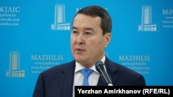 Kazakh Prime Minister Alikhan Smaiylov 
