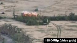 155-та ОМБр уражає російську бронетехніку на підступах до Покровська наприкінці липня 