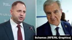 Колаж: Андрій Єрмак та Сергій Гриневецький