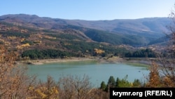 Cчастливенское водохранилище, Бахчисарайский район, архивное фото