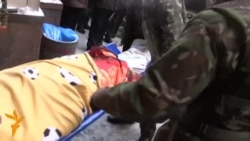 Киевта мәрхүм протестчы белән хушлашу