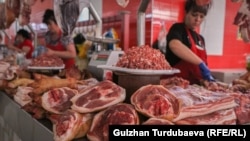 Бишкектеги Ош базары.