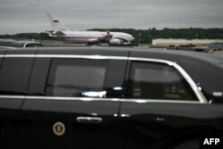 Самолет Путина на Аляске, 15 августа 2025 года