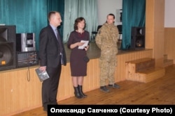 Урок «Захисник Вітчизни». Фото надане Олександром Савченком