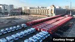 Кыргызстанга алынып келген жаңы техникалар. 1-февраль, 2023-жыл.