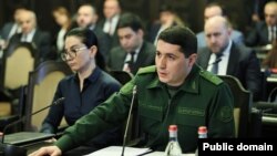 Armenia - The head of the Investigative Committee, Argishti Kyaramian, speaks during a cabinet meeting in Yerevan, January 19, 2023.