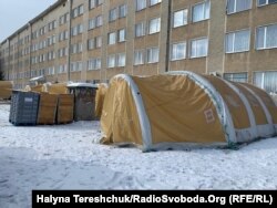 Мобільний госпіталь для COVID-19, Богородчани, Прикарпаття, 20 лютого 2021 року