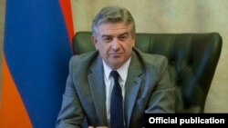 Бывший премьер-министр Армении Карен Карапетян (архив) 