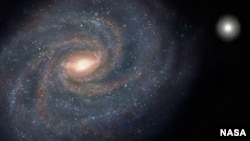 Akmaýanyň Ýolunyň diametri 100,000 ýagtylyk ýyly diýip çaklanýar.