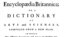 Одна из заглавных страниц печатной версии энциклопедии "Британника"