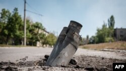 Ուկրաինա - Չպայթած հրթիռ Սևերոդոնեցկում, մայիս, 2022թ.