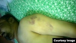 Илхам Ибадов каза болгон соң жакындары тарткан сүрөт.