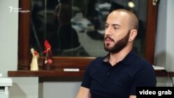 Վրաց ընդդիմադիր լրագրող Գեորգի Գաբունիան, 17-ը հունիսի, 2020թ.