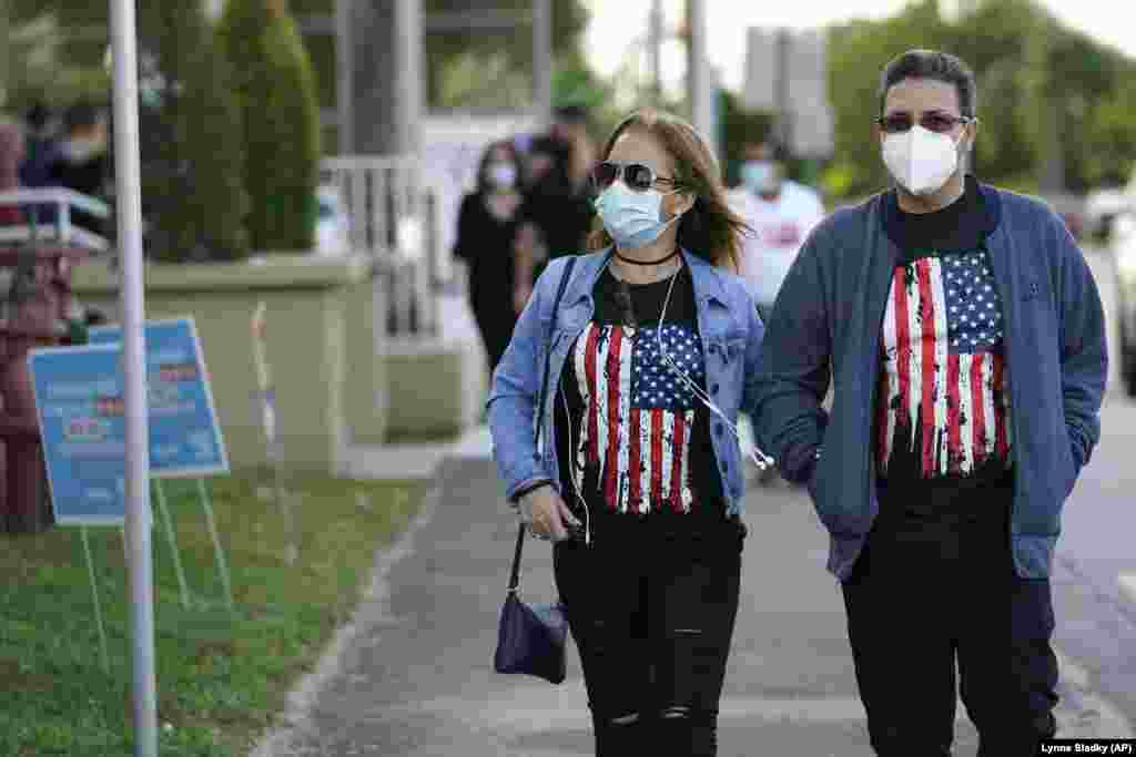 Флоридадагы добуш берүүчүлөр.