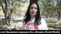 Qırımlı faal İrına Danılovıç. Kefe. 2020 senesi