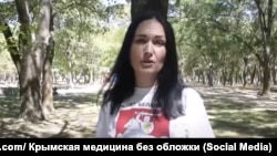 Ірина Данілович розповідає про створення відділення російського «Альянсу лікарів» у Криму, Феодосія, вересень 2020 року
