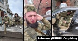 Руслан Чимаєв викладає фотографії зі зброєю і технікою, маркованою літерою Z