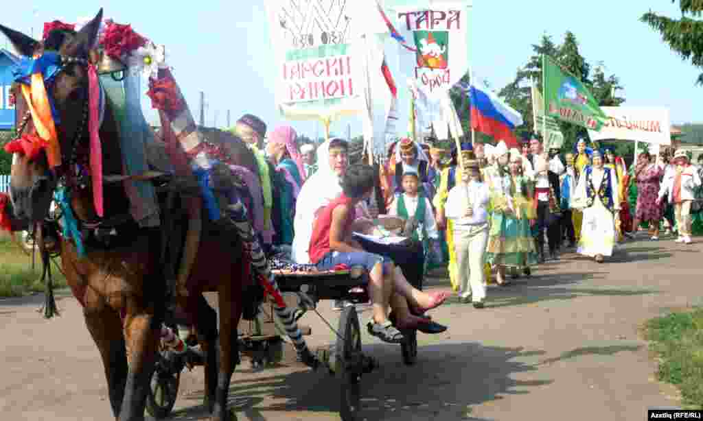 Сабантуй йөрештән башланды