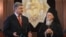 Президент України Петро Порошенко і Вселенський патріарх Варфоломій I. Стамбул (Туреччина), 3 листопада 2018 року