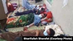 تصویر آرشیف: تعدادی از افراد مبتلا به کولرا در جنوب افغانستان
