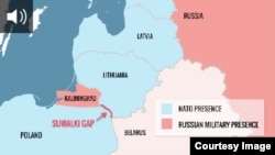 Сувалкський коридор вважають одним із вразливих місць НАТО