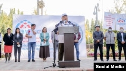 "Биримдик" партиясы 2020-жылкы парламенттик шайлоодо.