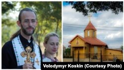 Священник Православної церкви України Володимир Коскін з Маріуполя